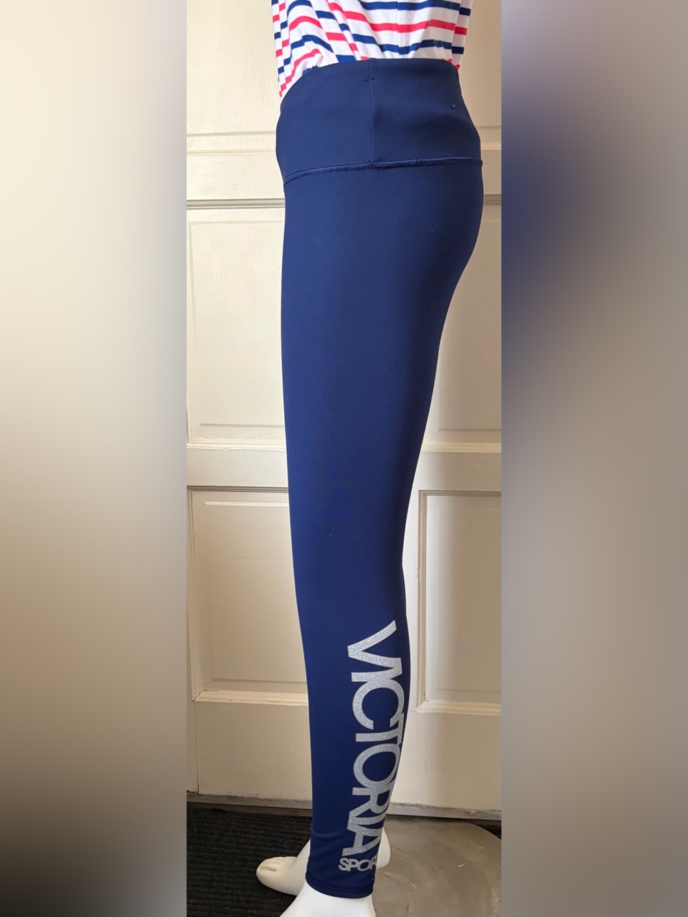 Victoria's Secret Sport Navy Blue Athletic Leggings